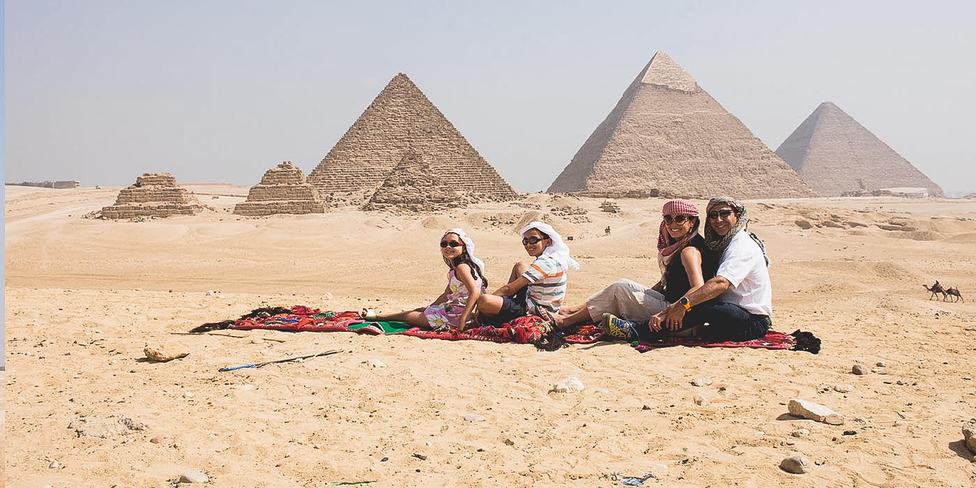 The Great pyramids of Egypt