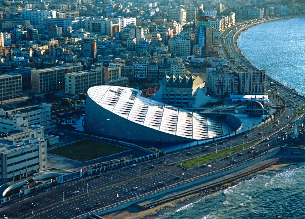 Explore the magnificence of the Bibliotheca Alexandrina.