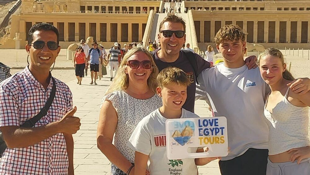 The majestic of Hatshepsut Temple