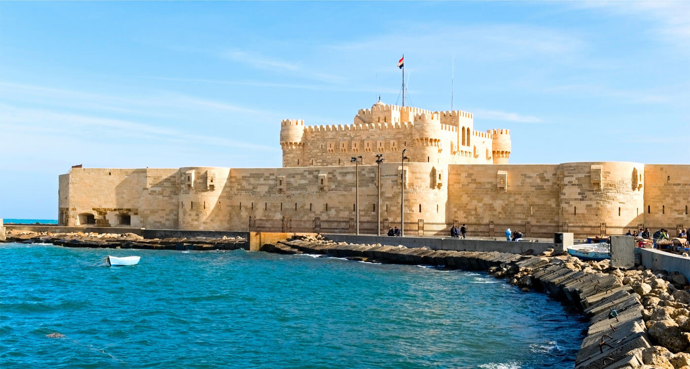 Discover the fortress in Alexandria