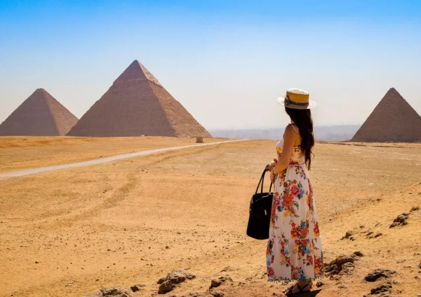 Egypt in December – Pyramids of Giza in winter