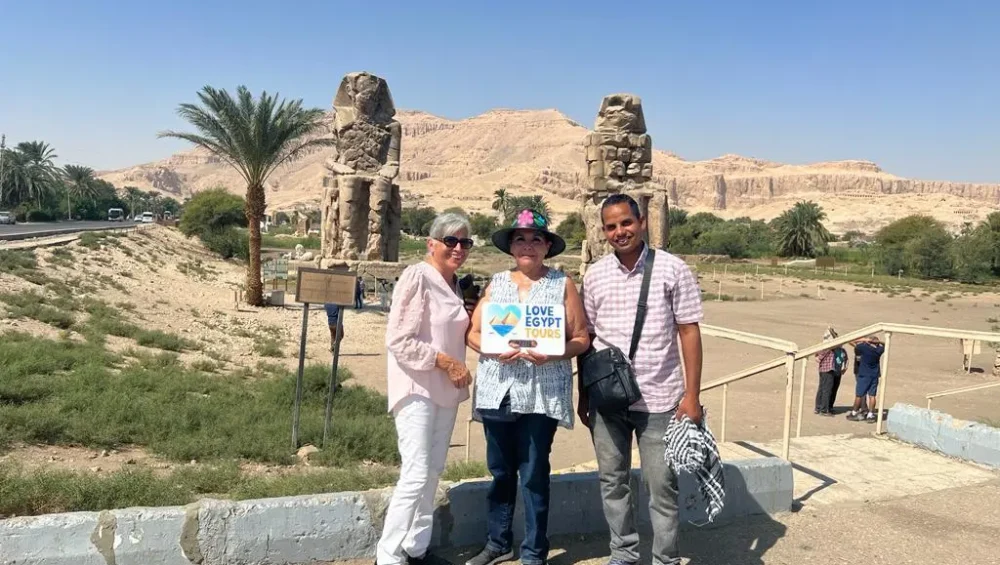 Discover Colossi of Memnon, Egypt